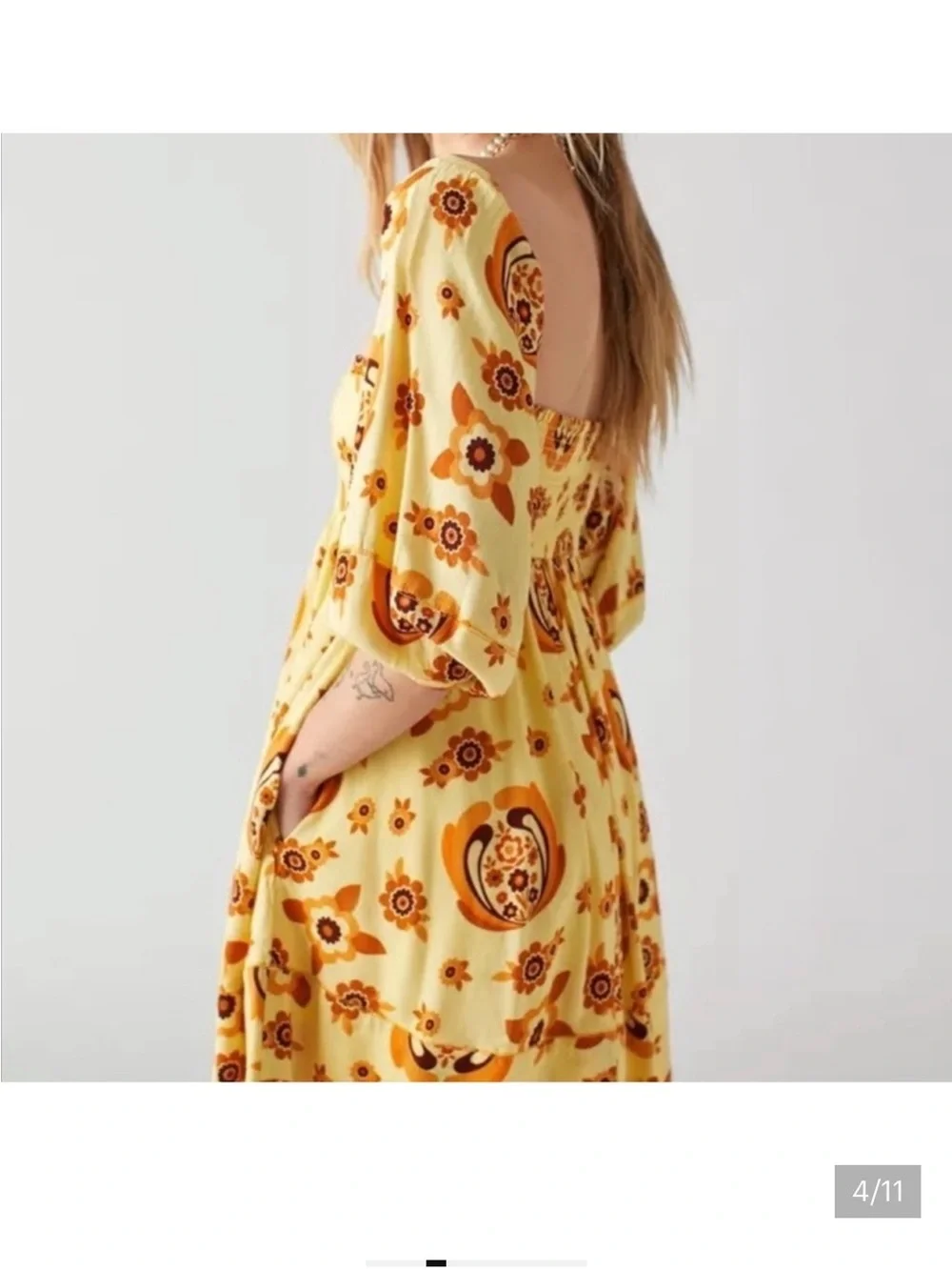 Urban Outfitters Caterina Off Shoulder Mini Dress - Picture 4 of 10